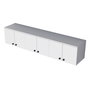 Hanah Home Armario Multiusos EA103 - 2566 Blanco